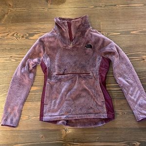 Women’s The North Face Thick Fuzzy Quarter Zip Pullover